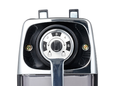 five level of pencil tip point