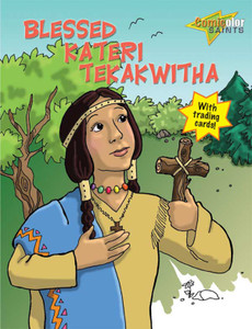 Bl Kateri Tekakwitha Comic Coloring Book
