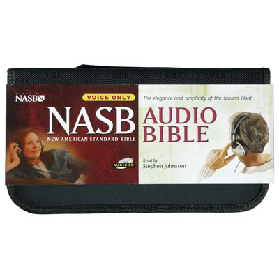 Audio Bible NASB Bible on CD Voice only Stephen Johnston