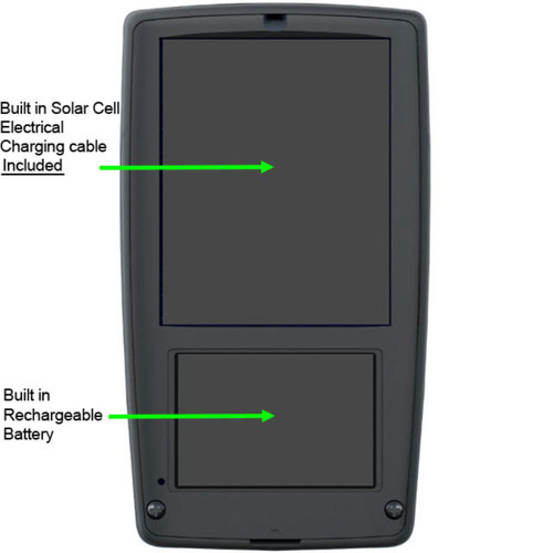 Back view, KJV Audio Bible Alexander Scourby player