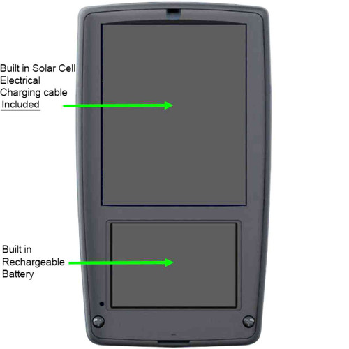 Back view, Telugu Bible reader device, the Bible read aloud and easy to use