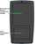 Back view, NASB 1995 Bible Audiobook player, the 1995 NASB Bible Audiobook