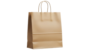 Medium Brown Paper Handle Bag [13x7x17] (250/cs)