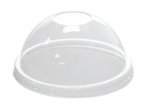 Dome Lids for Custom Ice Cream Cups 8oz, 95mm (1,000/cs) Dome Lids for Custom Ice Cream Cups 8oz, 95mm (1,000/cs)