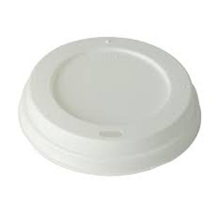 Custom Hot Coffee Cup Lid 10-24oz, White (1000/cs)