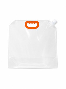 Clear Beverage Bags w/ Cap, 1 Gallon (40/Case)