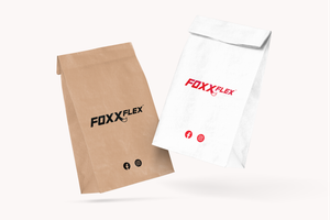 FOXXFlex Custom 5 Pound Paper Bags (500/cs)