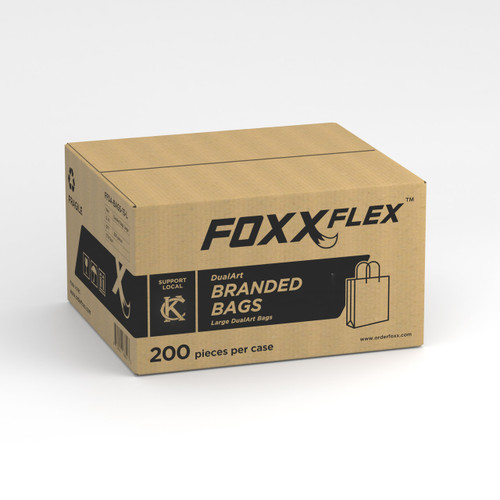 Quote for FOXXFlex T-Shirt Solo Art Branded Bags PLASTIC (500/cs)