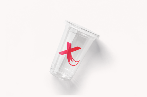 Custom Pedestal PET Cups 32oz, 115 mm (300/Case)