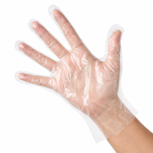 Poly Gloves HDPE, One Size (5000/case)