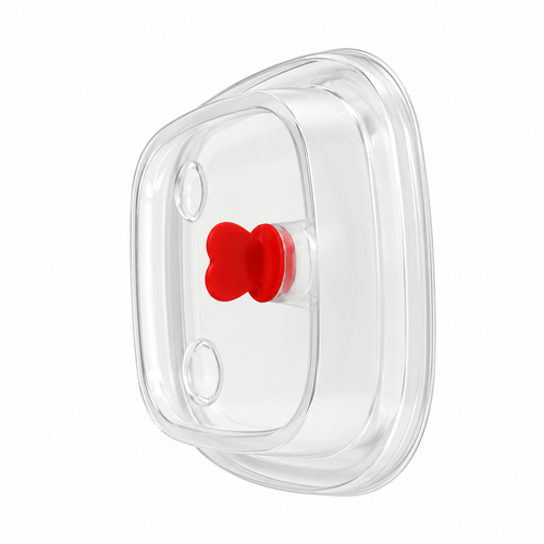 [Quote] Lids for 16.9oz Square PET Cups with Heart Plug (1,000/Case)
