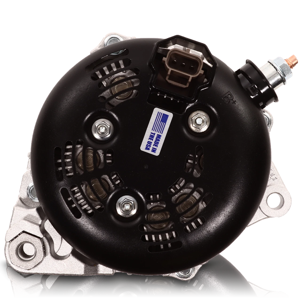 370 amp Elite series alternator for Ford Late model V6 - Mechman