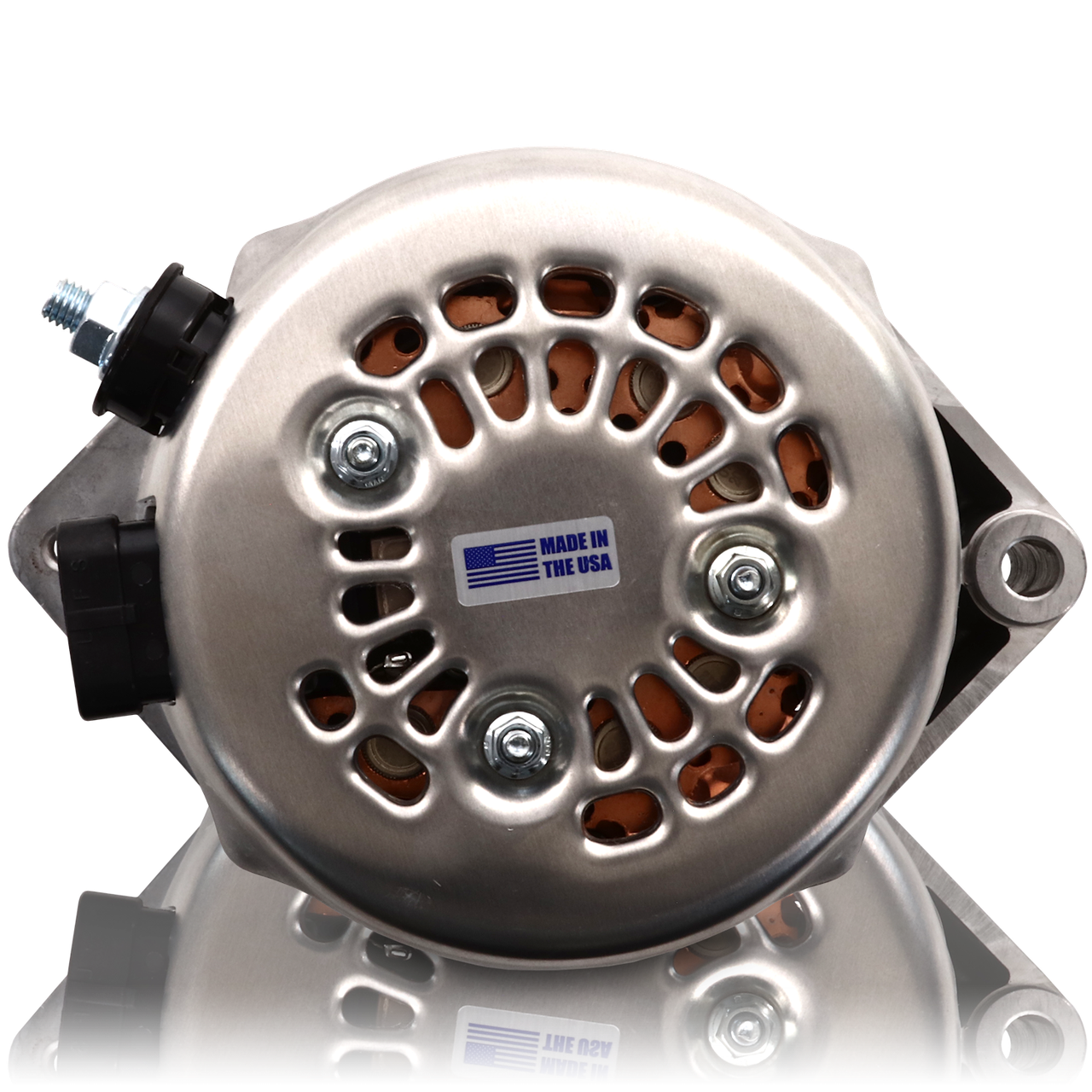170 amp Racing alternator for 63-85 GM - Natural Finish (includes