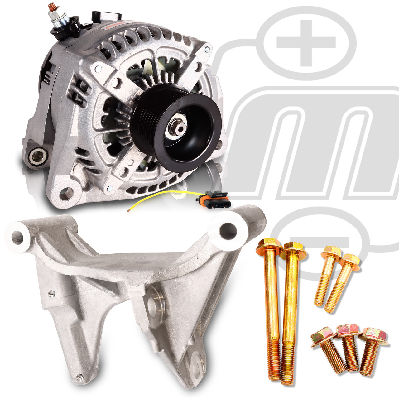 2013-2018 RAM 6.7L Cummins Dual Alternator Bracket Kit Cast