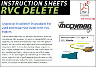 RVC Delete Instructions