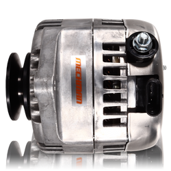 170 amp Racing alternator for 63-85 GM - Natural Finish (includes 2 pulleys) 7127170 Mechman