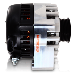 S Series Billet 240 AMP Racing Alternator For C5/C6 Corvette - Machined Finish B13969240M Mechman