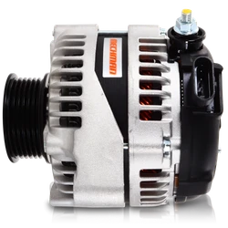 170 amp high output racing alternator for Toyota Supra 1JZ 2JZ - 1 wire turn on 13546170-1 Mechman