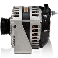 170-amp high output racing alternator for GM truck LS brackets - REAR OUTPUT 8237170-REAR Mechman