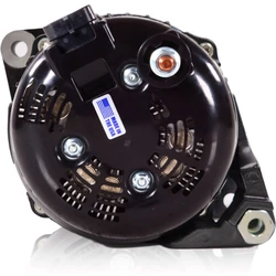 370-amp Billet Elite Series Large Case alternator for early 5.9L Cummins - 1 Wire Turn On B13302370B-1 Mechman