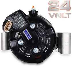 24-Volt, 80-Amp Elite Series Alternator for Ford T-Mount W/ 6 -Groove Pulley - 7750080-24V 7750080-24V Mechman