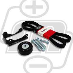 Dual Alternator Kit for 2017-2019 GM 6.6L Duramax (Includes 1 x B11348400PI) DDB-1719-400API Mechman