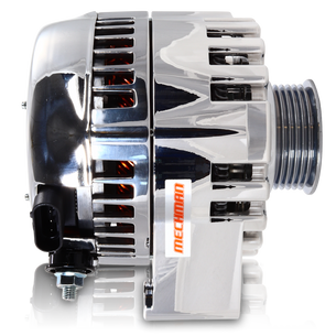 S Series Billet 240 AMP Racing Alternator For C5/C6 Corvette - Polished Finish B13969240P Mechman
