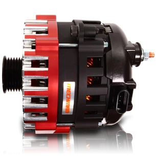 370 amp Elite series alternator for 88-95 GM Truck (Red) B81657370RD Mechman
