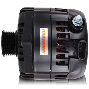 320 amp racing alternator - BLACK 7127320B Mechman