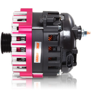 E Series 400 amp Pink Billet GM truck 05-13 B8302400PI Mechman