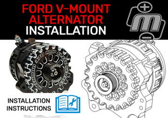 Ford V-Mount Alternator Installation Instructions
