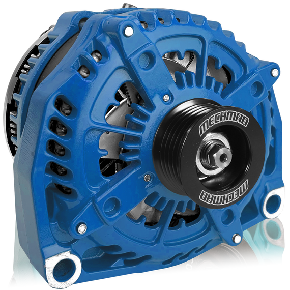 400 Amp Blue high output alternator 1996-2004 GM Truck 4.3L 4.8L 5.3L 5.7L 6.0L 8206400-BLUE Mechman