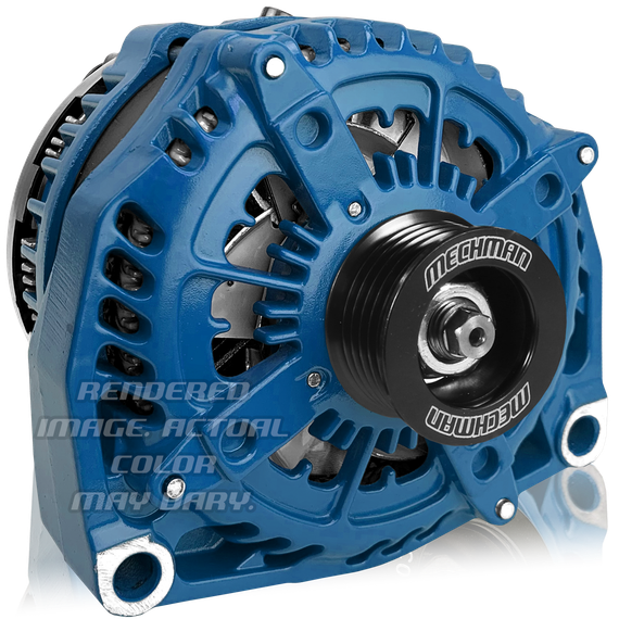 400 Amp Blue high output alternator 1996-2004 GM Truck 4.3L 4.8L 5.3L 5.7L 6.0L 8206400-BLUE Mechman