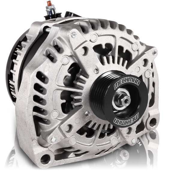 400A large case 2001-2007 GM truck alternator - 6.6l Diesel - side output stud 400A large case 2001-2007 GM truck alternator - 6.6l Diesel - side output stud