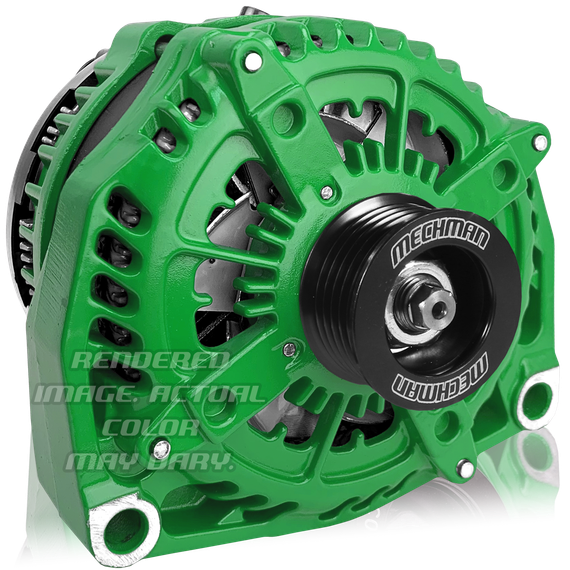 400 Amp Green high output alternator 1996-2004 GM Truck 4.3L 4.8L 5.3L 5.7L 6.0L *** BSTOCK *** 8206400-GRE-BSTOCK mechman-bstock