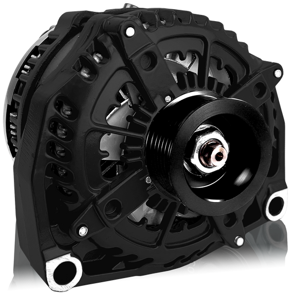 250 amp black high output alternator for GM Truck / Car *** BSTOCK *** 8206250B-BSTOCK mechman-bstock