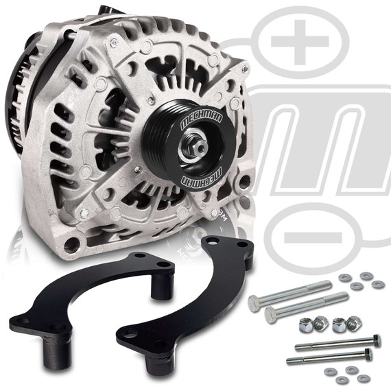 SD7 Compressor to GM Vortec Alternator Adapter Bracket Combo (Includes 1 x 8206370) AA-SSD7-370 Mechman