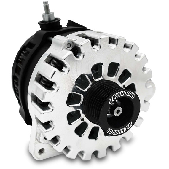 400 Amp Machined Billet Alternator for Nissan & Infinity 2.5L 3.0L B1119400M Mechman