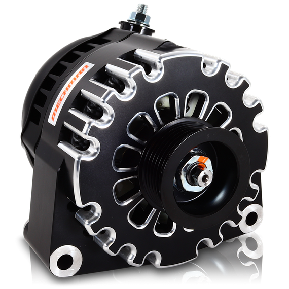 Billet Black 170 Amp Racing Alternator GM Truck LS Engine Swap *** BSTOCK *** IS-B8206170B-BSTOCK mechman-bstock