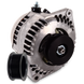 170 amp Racing alternator for 63-85 GM - Natural Finish (includes 2 pulleys) 7127170 Mechman