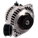 170 amp Racing alternator for 63-85 GM - Natural Finish (includes 2 pulleys) 7127170 Mechman