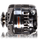 170 amp racing alternator - 63-85 GM - Polished (includes 2 pulleys) 7127170P Mechman
