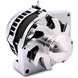S Series 6 Phase High Output 240 Amp Alternator with 6.61" - Chrome w/March 1.75" Pulley and Fan B7294240C-M175 Mechman