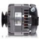 REVERSE ROTATION Marine 170-amp high output alternator for Ski / Wake Board Boats with 12SI 6.61 inch bolt pattern - V-Belt Pulley M7127170-R Mechman