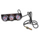 2 inch 52mm Triple Gauge kit with Dashboard RES-ACC-U036 EngineStand.com