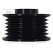 Extended 46mm 6 rib serpentine pulley - hard anodized aluminum 24-0002B-3M Mechman