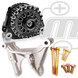 2013-2018 RAM 6.7L Cummins Dual Alternator Bracket Kit (Billet) CTDDB-1318BA Mechman