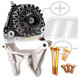 2020-2024 RAM 6.7L Cummins Dual Alternator Bracket Kit (Billet) CTDDB-2024BA Mechman