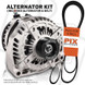 400 Amp Alternator Kit with Belt Included for 2014-2018 GM Truck 14019400-WB Mechman