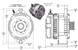 300 amp racing alternator - BLACK *** BSTOCK *** IS-AMP-7127300B-BSTOCK mechman-bstock